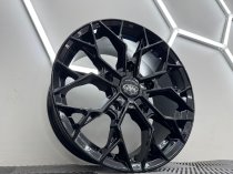 New 18 Inch Venom-R Style Alloy Wheels In Gloss Black Load Rated 1000kg Ford Transit Custom 5x160