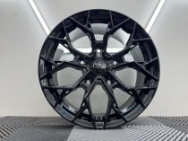 New 18 Inch Venom-R Style Alloy Wheels In Gloss Black Load Rated 1000kg Ford Transit Custom 5x160