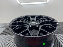 New 18 Inch Venom-R Style Alloy Wheels In Gloss Black Load Rated 1000kg Ford Transit Custom 5x160