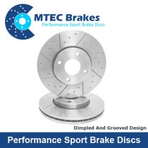 New M-Tec Performance Front 340mm Brake Discs BMW 1 2 3 4 Series (F Series) Drilled / Grooved / Dimpled / C-Hook