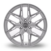New 20 Inch AXE EX47T Alloy Wheels In Gloss Silver Polished, 1250kg Load Rated, Ford Transit Custom, VW Transporter T7 6x120