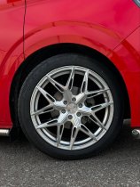 New 20 Inch AXE EX47T Alloy Wheels In Gloss Silver Polished, 1250kg Load Rated, Ford Transit Custom, VW Transporter T7 6x120