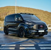 New 20 Inch AXE EX30T Alloy Wheels In Gloss Black, 1125kg Load Rated, Ford Transit Custom 5x160