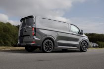 New 20 Inch AXE EX47T Alloy Wheels In Gloss Black Polished, 1250kg Load Mercedes Sprinter / VW Crafter Vans 6x130