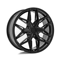 New 20 Inch AXE EX47T Alloy Wheels In Gloss Black, 1250kg Load Mercedes Sprinter / VW Crafter Vans 6x130