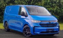 New 20 Inch AXE EX47T Alloy Wheels In Gloss Black, 1250kg Load Mercedes Sprinter / VW Crafter Vans 6x130