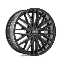 New 18 Inch AXE EX30T Alloy Wheels In Matt Black, 1100kg Load Rated, Ford Transit Custom Gen 2, VW Transporter T7 6x120