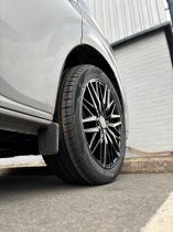 New 19 Inch AXE EX30T Alloy Wheels In Gloss Black, 1100kg Load Rated, Ford Transit Custom Gen 2, VW Transporter T7 6x120