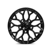 New 18 Inch 1AV ZX12T Alloy Wheels In Gloss Black, 1125kg Load Rated, Ford Transit Custom Gen 1 5x160