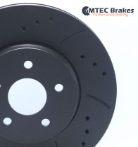 New M-Tec Performance Rear 345mm Brake Discs BMW 1 2 3 4 Series (F Series) Drilled / Grooved / Dimpled / C-Hook