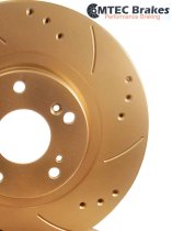 New M-Tec Performance Rear 345mm Brake Discs BMW 1 2 3 4 Series (F Series) Drilled / Grooved / Dimpled / C-Hook