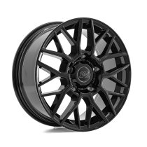 New 20 Inch 1AV ZX11T Alloy Wheels In Gloss Black, 1100kg Load Rated, Ford Transit Custom 5x160