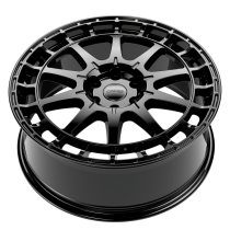 New 18 Inch Cades RZ Alloy Wheels In Gloss Black, 1000kg Load Rated, Ford Transit Custom Gen 2, VW Transporter T7 6x120