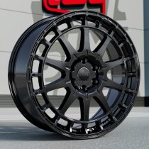 New 18 Inch Cades RZ Alloy Wheels In Gloss Black, 1000kg Load Rated, Ford Transit Custom Gen 2, VW Transporter T7 6x120