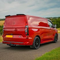 New 18 Inch Cades RZ Alloy Wheels In Matt Black, 1000kg Load Rated, Ford Transit Custom Gen 2, VW Transporter T7 6x120