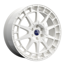 New 18 Inch Cades RZ Alloy Wheels In White, 1000kg Load Rated, Ford Transit Custom Gen 2, VW Transporter T7 6x120