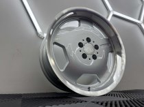 New 18 Inch AM Aero Style Alloy Wheels In Silver With Polished Deep Dish, 5x112