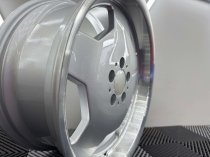 New 18 Inch AM Aero Style Alloy Wheels In Silver With Polished Deep Dish, 5x112
