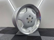 New 18 Inch AM Aero Style Alloy Wheels In Silver With Polished Deep Dish, 5x112