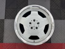 New 18 Inch AM Aero Style Alloy Wheels In Silver With Polished Deep Dish, 5x112