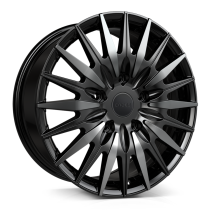 New 18 Inch Cades RX Alloy Wheels In Black Stealth, Load Rated 1000kg For Ford Transit Custom 5x160