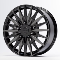 New 18 Inch Cades RX Alloy Wheels In Black Stealth, Load Rated 1000kg For Ford Transit Custom 5x160