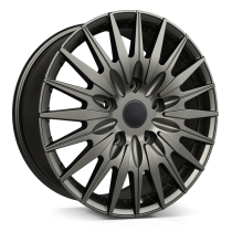 New 18 Inch Cades RX Alloy Wheels In Sea Grey, Load Rated 1000kg For Ford Transit Custom 5x160