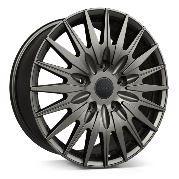 New 18 Inch Cades RX Alloy Wheels In Sea Grey, Load Rated 1000kg For Ford Transit Custom 5x160