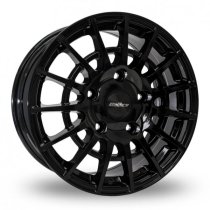 New 18 Inch Calibre T-Sport Alloy Wheels In Gloss Black, Load Rated 1250kg For Ford Transit Custom 5x160