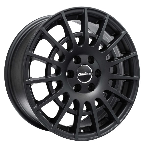 New 18 Inch Calibre T-Sport Alloy Wheels In Satin Black, Load Rated 1250kg For Ford Transit Custom 5x160