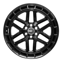 New 20 Inch Calibre CV3 Alloy Wheels In Gloss Black, 960kg Load Rated, Ford Transit Custom Gen 2, VW Transporter T7 6x120