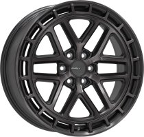 New 20 Inch Calibre CV3 Alloy Wheels In Satin Black Dark Tint, 960kg Load Rated, Ford Transit Custom Gen 2, VW Transporter T7 6x120