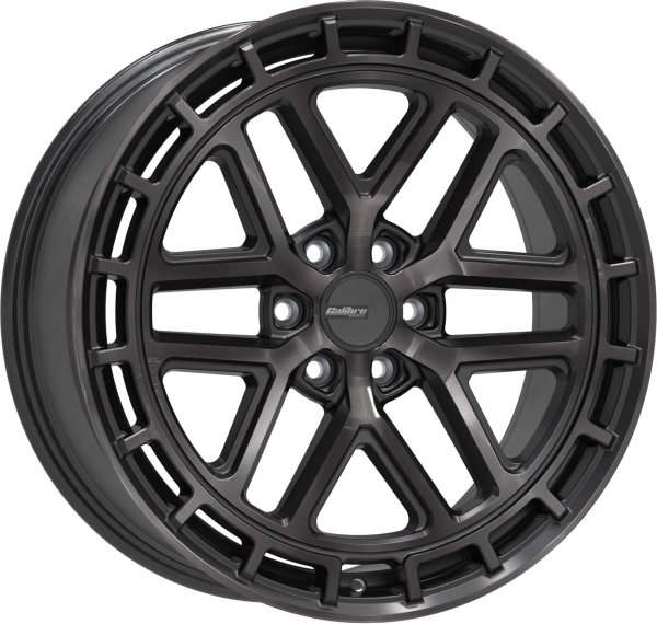 New 20 Inch Calibre CV3 Alloy Wheels In Satin Black Dark Tint, 960kg Load Rated, Ford Transit Custom Gen 2, VW Transporter T7 6x120