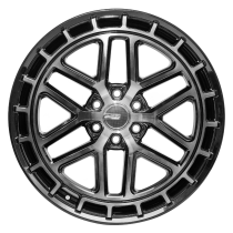 New 20 Inch Calibre CV3 Alloy Wheels In Satin Black Dark Tint, 960kg Load Rated, Ford Transit Custom Gen 2, VW Transporter T7 6x120