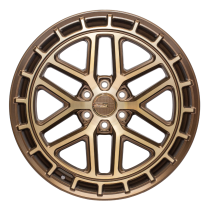 New 20 Inch Calibre CV3 Alloy Wheels In Satin Bronze, 960kg Load Rated, Ford Transit Custom Gen 2, VW Transporter T7 6x120