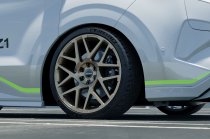 New 20 Inch Veemann LS-Z1 Alloy Wheels In Satin Bronze, 1000kg Load Rated, Ford Transit Custom Gen 2, VW Transporter T7 6x120