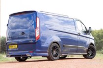 New 18 Inch Wolfrace Eurosport Wolfsburg Super T Alloy Wheels In Gloss Black, Load Rated 1250kg For Ford Transit Custom 5x160