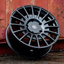 New 18 Inch Wolfrace Eurosport Proline Road Edition in Gloss Black, Load Rated 1000kg For Ford Transit Custom 5x160