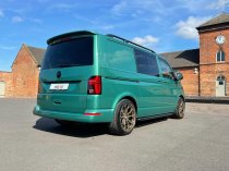 New 20 Inch Riviera RF5 Alloy Wheels In Matt Bronze, Flow Formed, 1000kg Load Rated, Ford Transit Custom Gen 2, VW Transporter T7 6x120