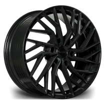 New 20 Inch Riviera RF17 Alloy Wheels In Gloss Black, Flow Formed, 1050kg Load Rated, Ford Transit Custom Gen 2, VW Transporter T7 6x120