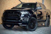 New 20 Inch Riviera RF17 Alloy Wheels In Gloss Black, Flow Formed, 1050kg Load Rated, Ford Transit Custom Gen 2, VW Transporter T7 6x120