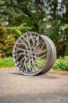 New 20 Inch Riviera RF17 Alloy Wheels In Matt Gunmetal, Flow Formed, 1050kg Load Rated, Ford Transit Custom Gen 2, VW Transporter T7 6x120