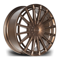 New 20 Inch Riviera RF20 Alloy Wheels In Matt Bronze, Flow Formed, 1000kg Load Rated, VW Crafter, Mercedes Sprinter 6x130