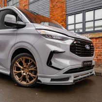 New 20 Inch Riviera RF25 Alloy Wheels In Matt Bronze, Flow Formed, 1000kg Load Rated, Ford Transit Custom Gen 2, VW Transporter T7 6x120