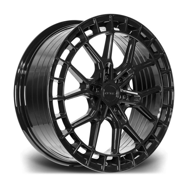 New 20 Inch Riviera RF26 Alloy Wheels In Gloss Black, Flow Formed, 1000kg Load Rated, Ford Transit Custom Gen 2, VW Transporter T7 6x120