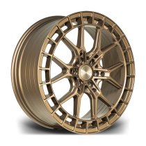 New 20 Inch Riviera RF26 Alloy Wheels In Matt Bronze, Flow Formed, 1000kg Load Rated, Ford Transit Custom Gen 2, VW Transporter T7 6x120