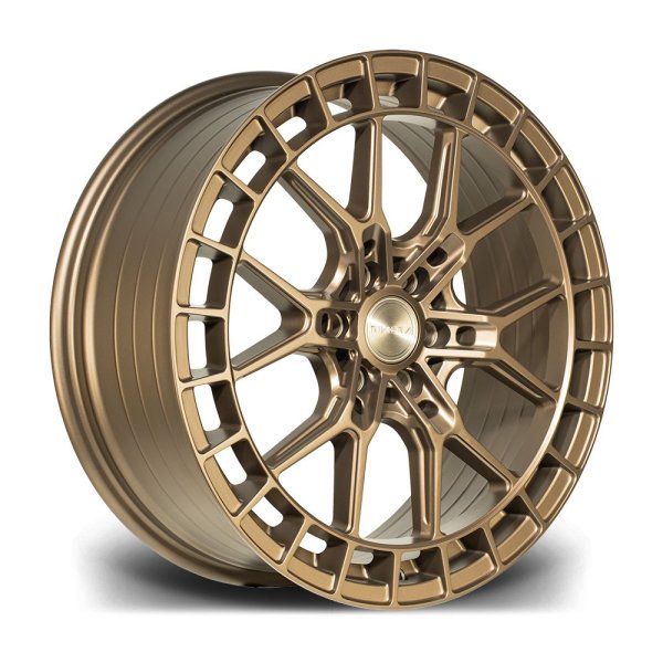 New 20 Inch Riviera RF26 Alloy Wheels In Matt Bronze, Flow Formed, 1000kg Load Rated, Ford Transit Custom Gen 2, VW Transporter T7 6x120