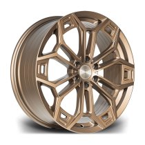 New 20 Inch Riviera RF27 Alloy Wheels In Matt Bronze, Flow Formed, 1000kg Load Rated, Ford Transit Custom Gen 2, VW Transporter T7 6x120