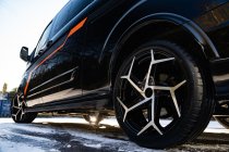 New 18 Inch Riviera RTV Alloy Wheels in Gloss Black Polished, Load Rated 1250kg For Ford Transit Custom 5x160