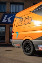 New 18 Inch Riviera RTZ Alloy Wheels in Gloss Black, 1250kg Load Rated, For Ford Transit Custom 5x160